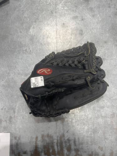 Used Rawlings CUSTOM COLLECTION BB/SB Glove RH Throw Black 11 3/4" 11337-S000476704