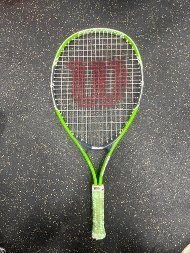 Used Wilson FEDERER 23 Junior Tennis Racquet Green 23" 11337-S000476699