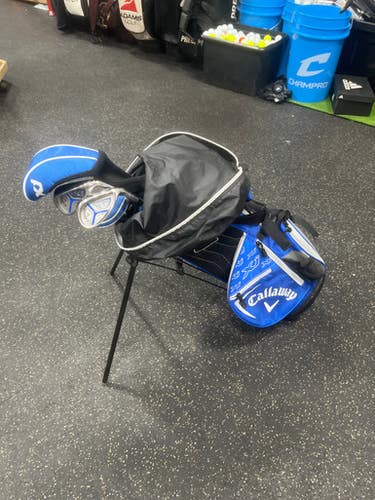 Used Callaway XJ JR Jr Package Set RH Royal Blue 5 Piece 11337-S000476672
