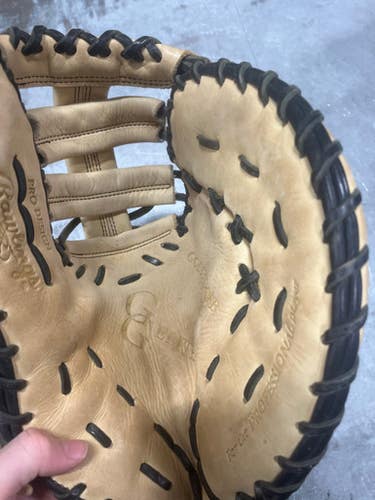 Used Rawlings GG E BB/SB First Base RH Throw White 13" 11337-S000476652