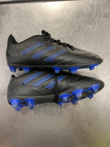 Used Adidas GOLETTO Soccer Cleats Royal Blue Junior 02.5 11614-S000227531