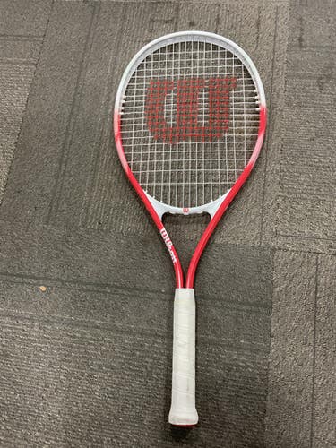 Used Wilson ENVY XP LITE Adult Tennis Racquet White 4 1/4" 11614-S000227566