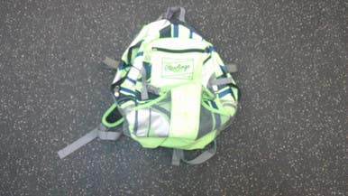 Used Rawlings BAG BB/SB Player Carry Bag Green 11339-S000197452