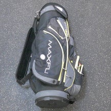 Used Maxfli U SERIES 4.0 Mens Cart Bag Yellow 11339-S000197442