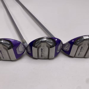 Cobra Baffler XL Womens Hybrid Set 4 5 6 Baffler 50g Ladies Graphite Womens RH