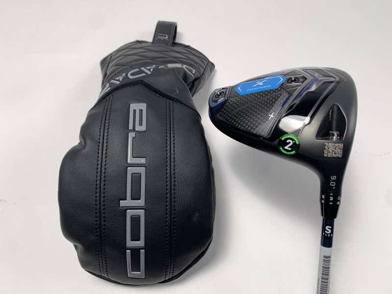 Cobra DS ADAPT MAX K 9° Denali Blue 6s Cobra DS-ADAPT X Driver 9* Denali Blue 6.0 60g Stiff RH HC NEW