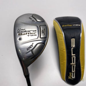 Cobra Baffler TWS Senior 2009 3 Hybrid 20* Aldila DVS HL 65g Stiff LH HC