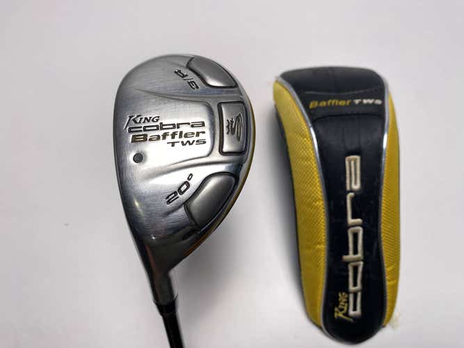 Cobra Baffler TWS Senior 2009 3 Hybrid 20* Aldila DVS HL 65g Stiff LH HC