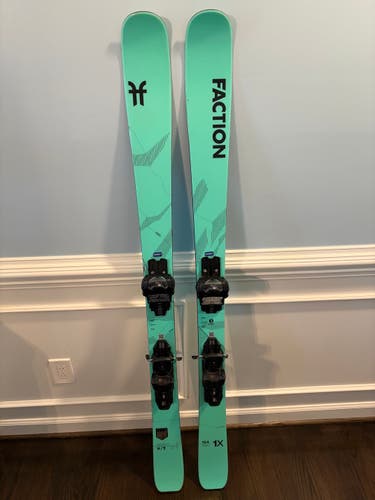 Faction Agent 1X Skis (154cm) with Atomic Strive 11 Bindings