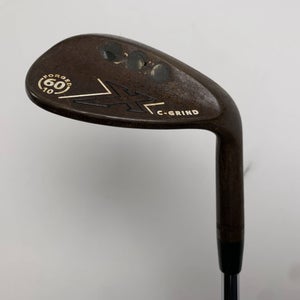 Callaway X Forged Raw Lob Wedge LW 60* 10  C-Grind DG Spinner Wedge Mens RH