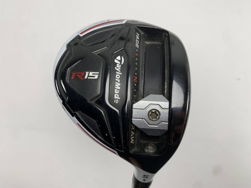 TaylorMade R15 5 Fairway Wood 18* Fujikura Speeder 67 Evolution Regular RH