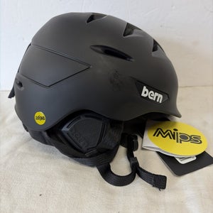 Brand New Adult Size Small  BERN MIPS Ski & Snowboard Helmet.  Black