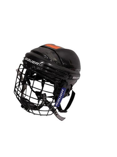 Used Bauer BAUER REC USE ONLY Helmet Cage Combo Black Fits all 11847-S000031840