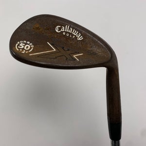 Callaway X Forged Raw Gap Wedge GW 50* 12 Project X PXi 6.5 Extra Stiff Mens RH