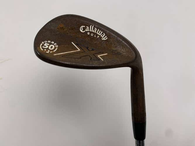 Callaway X Forged Raw Gap Wedge GW 50* 12 Project X PXi 6.5 Extra Stiff Mens RH