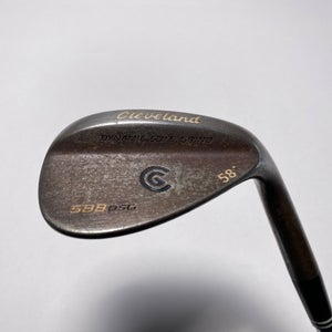 Cleveland 588 DSG Raw Lob Wedge LW 58* DG Wedge Steel Mens RH