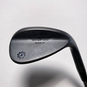 Titleist Vokey SM7 Jet Black Sand Wedge SW 54* 10 Bounce S-Grind Wedge RH