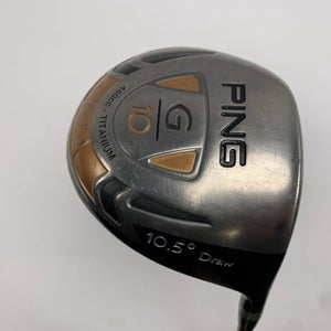 Ping G10 Draw Driver 10.5* TFC 129 D Regular Graphite Mens RH Oversize Grip