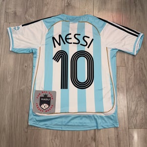 XXL Argentina Home 2006 Messi Retro Jersey
