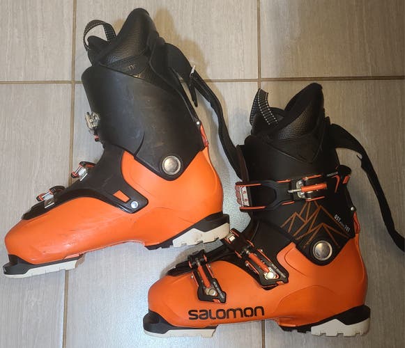 Mondo 27 & 27.5 Men's Salomon All Mountain QST Access 70 T Ski Boots Medium Flex (Used)
