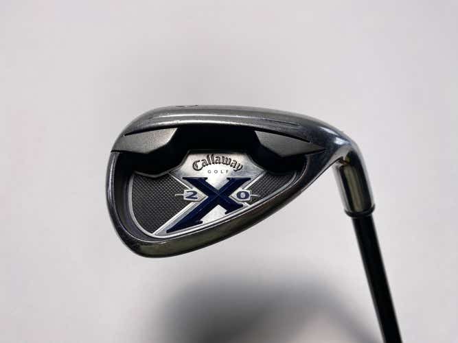 Callaway X-20 Pitching Wedge PW 75g Senior Graphite Mens RH