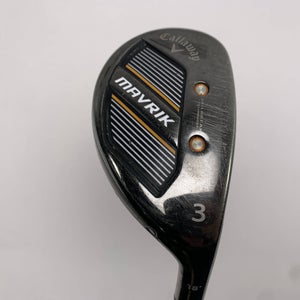 Callaway Mavrik 3 Hybrid 18* Project X Catalyst 6.0 75g Stiff Graphite Mens RH