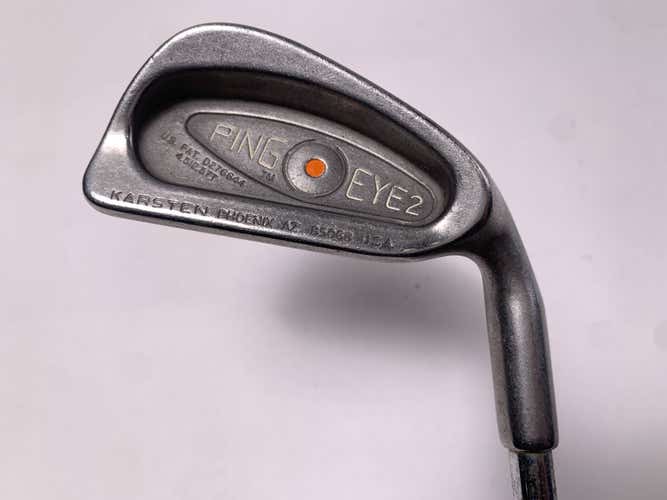 Ping Eye 2 Single 1 Iron Orange Dot 2* Flat Karsten ZZ-Lite Regular Mens RH