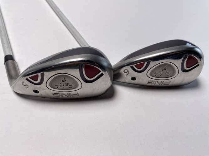 Ping Faith 5 & 6 Hybrid Set 25* 28* ULT200 Ladies Graphite Womens RH