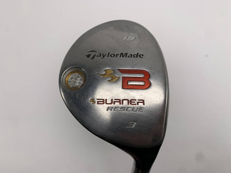 TaylorMade Burner Rescue 2008 3 Hybrid 19* REAX 60g Stiff Graphite Mens RH Dent