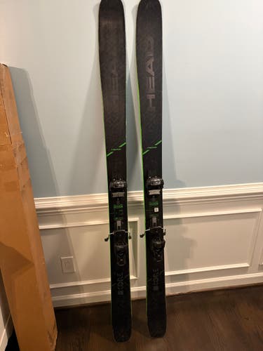 Men's 2020 HEAD 189 cm All Mountain Kore 105 Skis With Bindings Max Din 13 (Used)