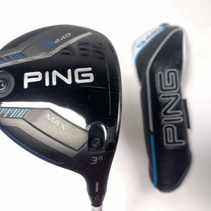 Ping G440 MAX 3 Fairway Wood 15* Alta CB 65g Stiff Graphite Mens RH HC