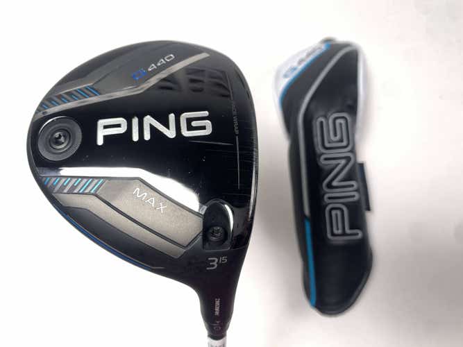 Ping G440 MAX 3 Fairway Wood 15* Alta CB 65g Stiff Graphite Mens RH HC
