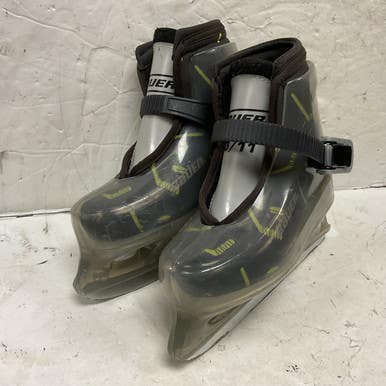 Used Bauer 10/11 Boys Softboot Skate Black Youth 10.5 11855-S000196729
