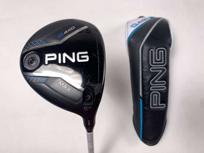 Ping G440 MAX 5 Fairway Wood 19* Alta CB 65g Stiff Graphite Mens RH HC