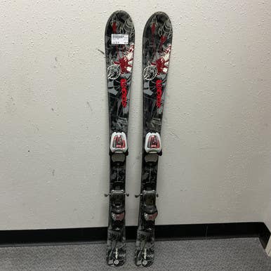 Used Alpina ZOOM Boys DH Ski/Binding Grey 110 cm 11855-S000196731