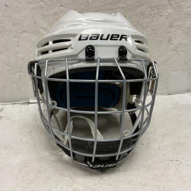 Used Bauer PRODIGY Helmet Cage Combo White One Size 11855-S000196726