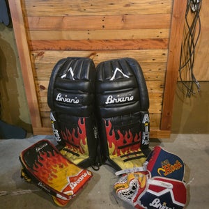 34" 1998 Brian's A*Lite AIR PAC Regular Goalie Full Set (Used)