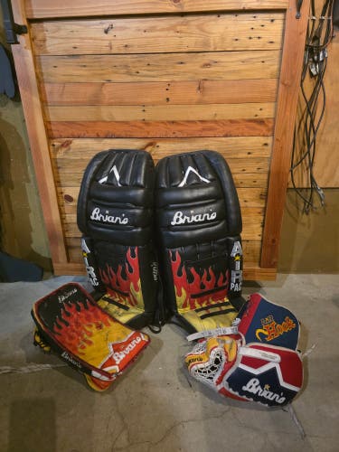 34" 1998 Brian's A*Lite AIR PAC Regular Goalie Full Set (Used)