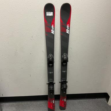 Used K2 INDY Boys DH Ski/Binding Grey And Red 124 cm 11855-S000196229