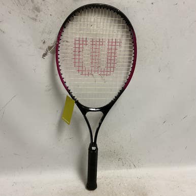 Used Wilson GRAND SLAM 110 Adult Tennis Racquet Black 4 1/2" 11855-S000196228