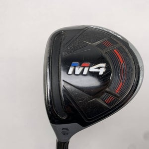TaylorMade M4 5 Fairway Wood 18* Fujikura Atmos 5R Regular Graphite Mens LH