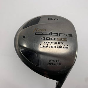 Cobra SZ 400 Offset Driver 9* MCS 75g Regular Graphite Mens RH