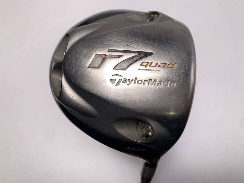 TaylorMade R7 Quad Driver 9.5* MAS2 65g Stiff Graphite Mens RH