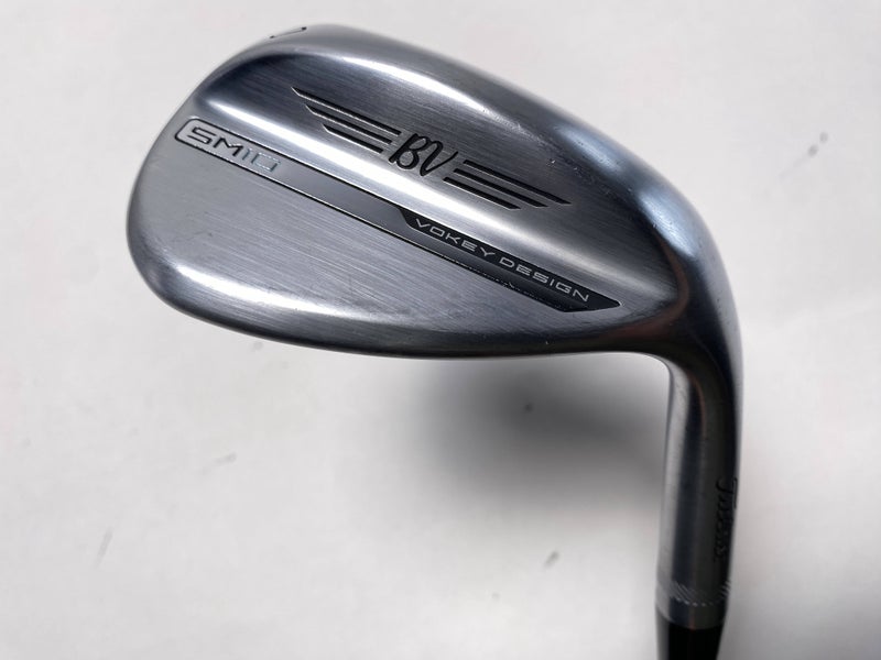 Titleist Vokey SM10 Tour Chrome Lob Wedge LW 60* 12 D-Grind Wedge Steel Mens RH