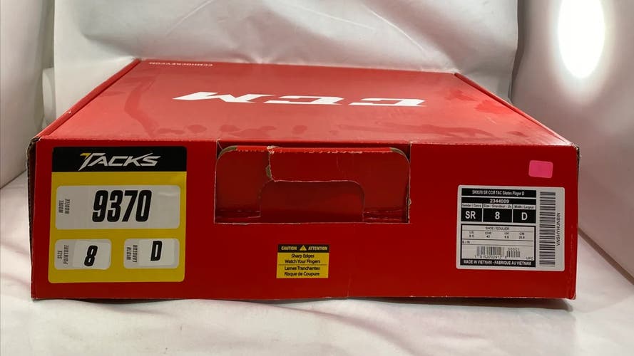 CCM Super Tacks 9370 Hockey Skates 8 (New)