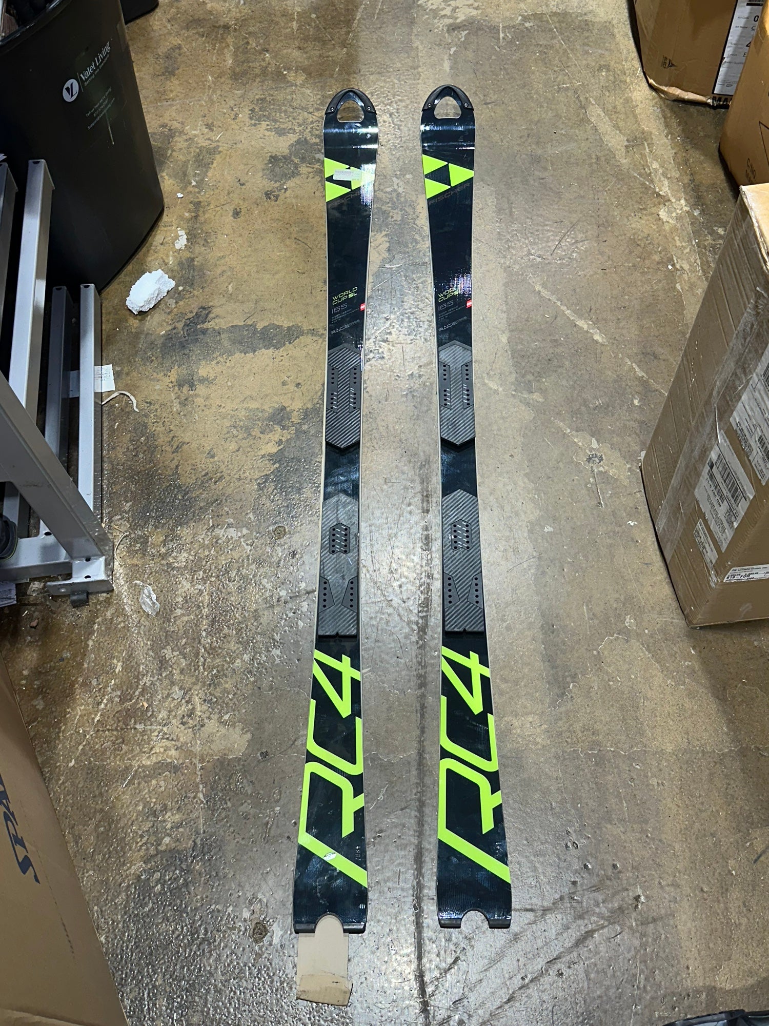 Fischer RC4 WC SL 165 cm Skis | SidelineSwap | Buy and Sell on