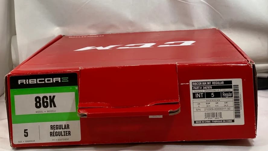 CCM RibCor 86K Hockey Skates Size 5 (New)