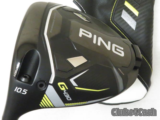 PING G430 MAX Driver 10.5 HZRDUS Smoke RDX Red 50g 5.5 Regular +Cover LEFT LH