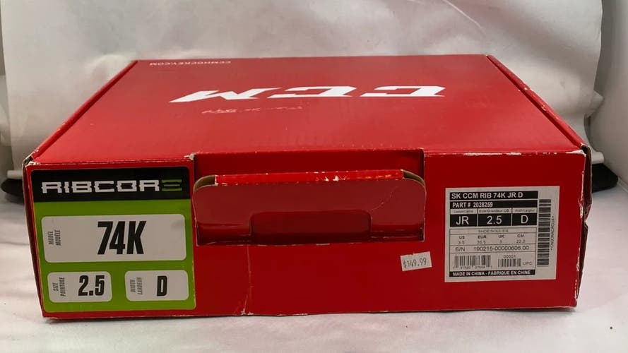 CCM RibCor 74K Hockey Skates Size 2.5 (New)