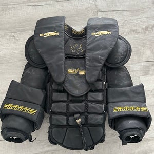 Large Simmons Matrix 3 Goalie Chest Protector (Used)